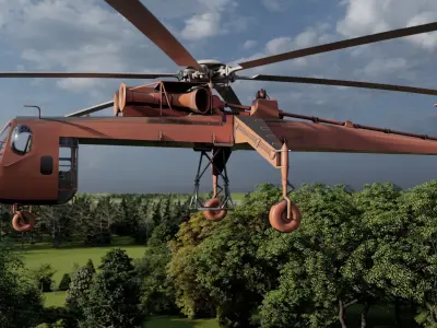 Sikorsky Chopper 3D model