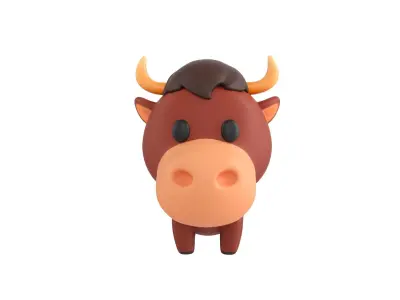Character050 Bull 3D model
