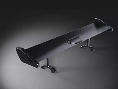 Spoiler coupe rear 3vol 3D model