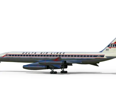 Convair 58-9 SST 3D model