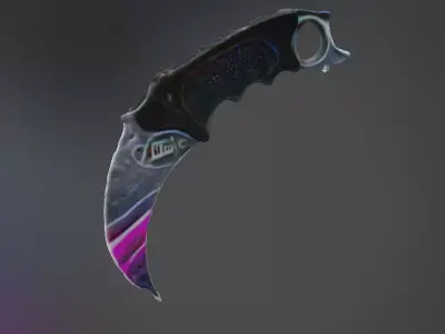 Karambit Fade 3D print model