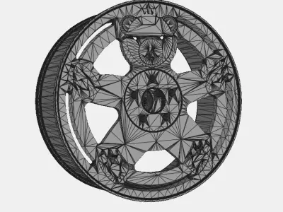 Rotiform Teddy Wheel - Ken Block 3D model