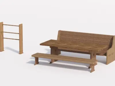 Medieval house 3D model