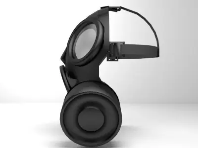 Gasmask Type 1 3D model