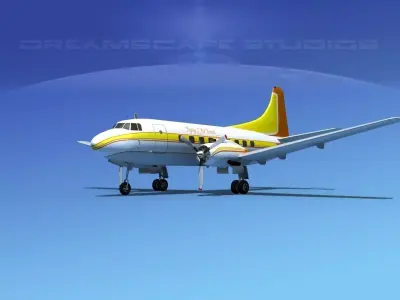 Martin 404 Private 3D model