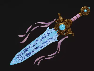Girly Aether Sword Free 3D model