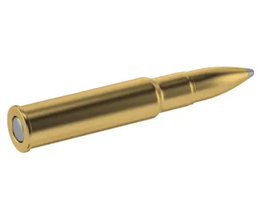 Bullet 303 British 3D model