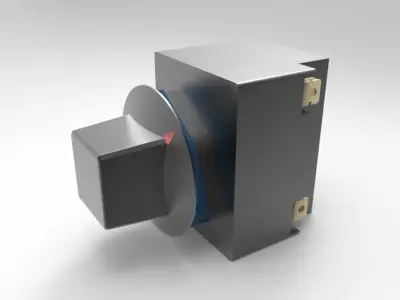 Thermostat decon design timer Free 3D model