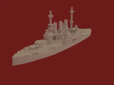 Pre-Dreadnought Potemkin-Panteleimon 3D print model