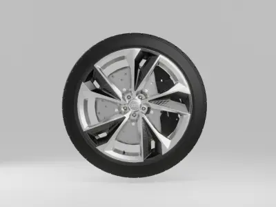 Audi RS7 Sportback 2020 Wheel 3D model