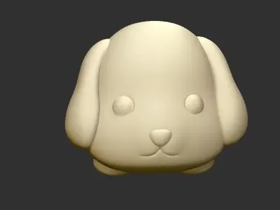 puppy bunny Free 3D print model