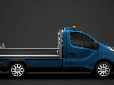 Renault Trafic Tipper 2020 3D model