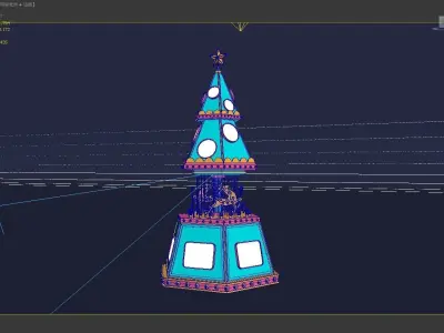 christmas tree 3D model