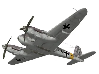 Messerschmitt Me 410 A1 Hornisse 3D model