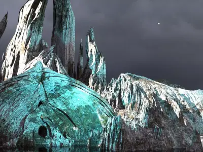 Ice star observatory 3 3D model