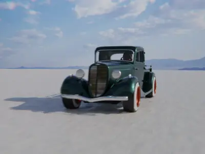 GAZ 415 Free 3D model