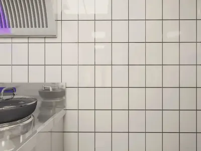 chefs restaurant panoramic A of 3D model