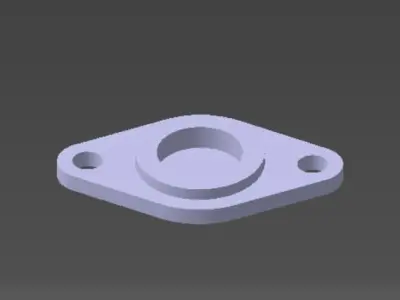 bearings holder D17 B6 d6 3D print model