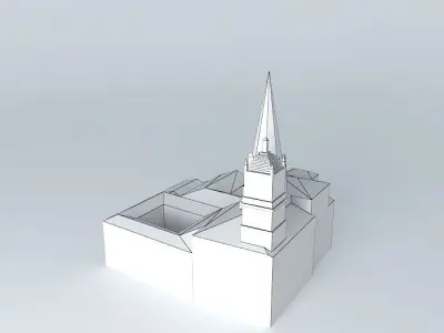 Parroquia Santa María del Palacio Free 3D model