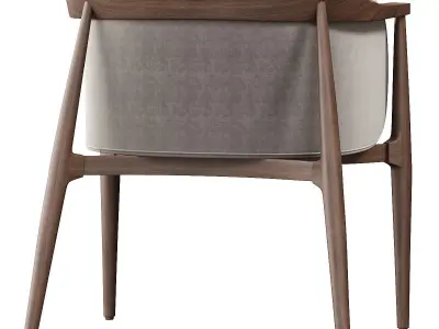 Arya K chair Free low-poly 3D model