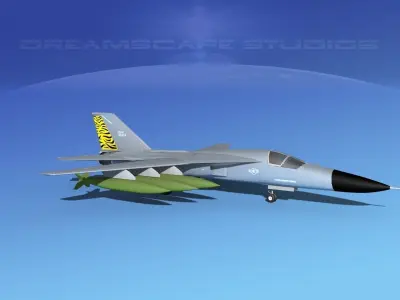 General Dynamics FB-111 Aardvark V04 3D model
