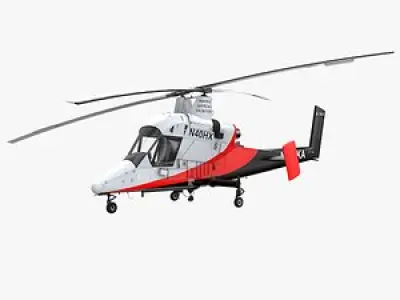 Kaman K-Max Helicopter - White