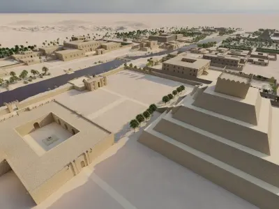 Historic city -Ancient City babel 3D model