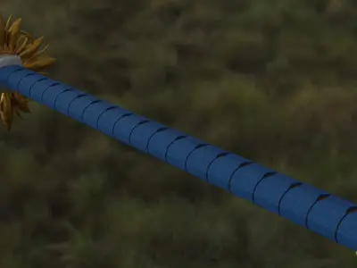 Kai Dai Ken Odachi Model Low-poly 3D model