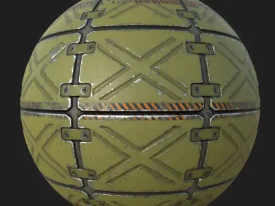 Sci-Fi military plates Texture