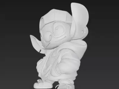 Stitch - Street cloth 2 3D print model