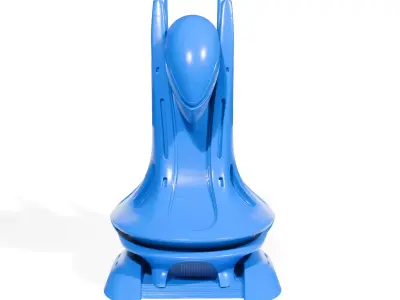 Alien Building 3D print model