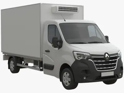 Renault Master 2020 BoxTruck FWD 3D model