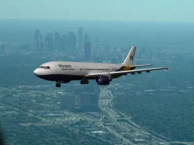 Airbus A300 Monarch 2 3D model