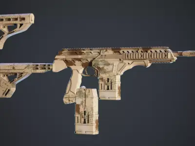 Paintball Maker 2 Low-poly 3D model