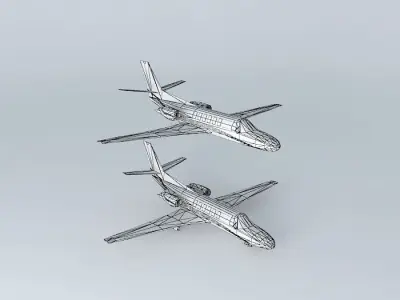 Cessna C550 Free 3D model