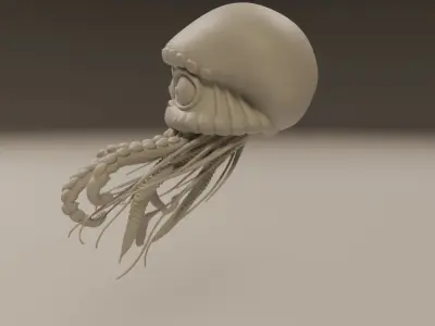 jellyfish 3D print model