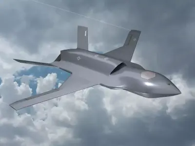 Gambit 1 UAV 3D model