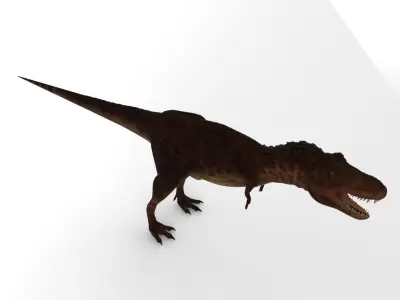 trex Dinosaur Low-poly 3D model