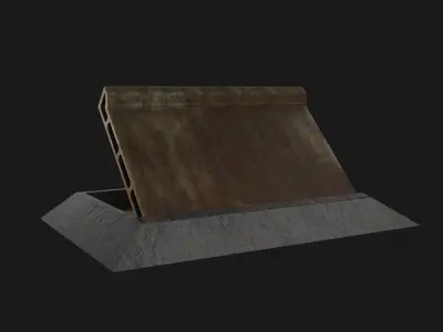 Jet Blast Deflector District 13 3D model