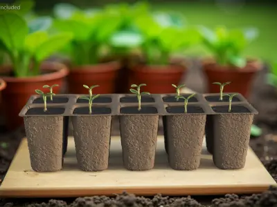 Seedling Collection 3D model
