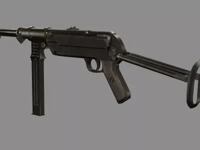 IMI Uzi Low-poly 3D model Low-poly 3D model purchase