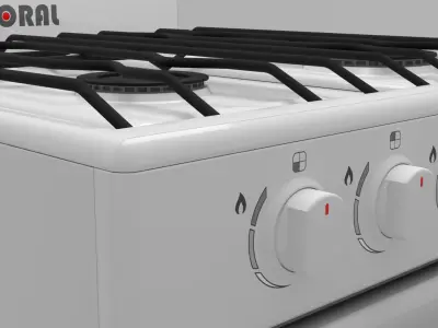 Stove Gas 3D model