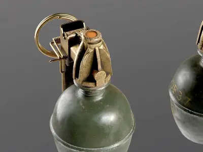 SOLDIER Frag Grenade 3D model