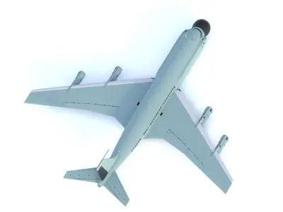 Next-Level Surveillance Aircraft - ELM 2075 PHALCON - Low-poly 3D model