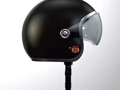 Helmet motorcycle 3D model purchase