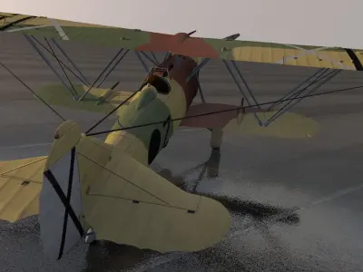 Fiat CR-32 Freccia 3D model