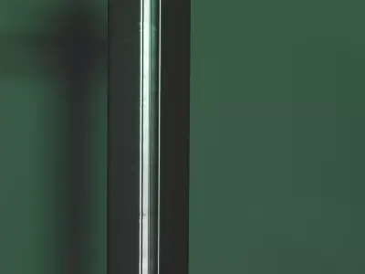 Stylized Sword of the Lich Glowing Fantasy Undead Weapon Low-poly 3D model