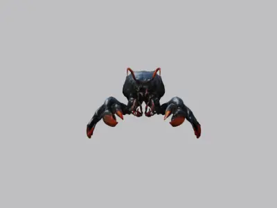 Fantasy Lobster 3D Model Pack 3D model
