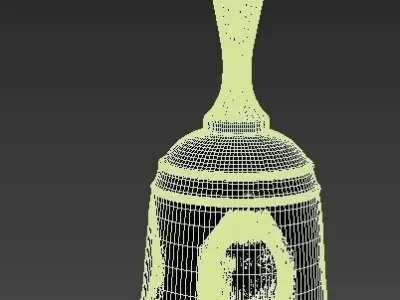 The Bell silver 3D model