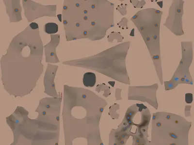 Pachyrhinosaurus dinosaur on rock 3D model